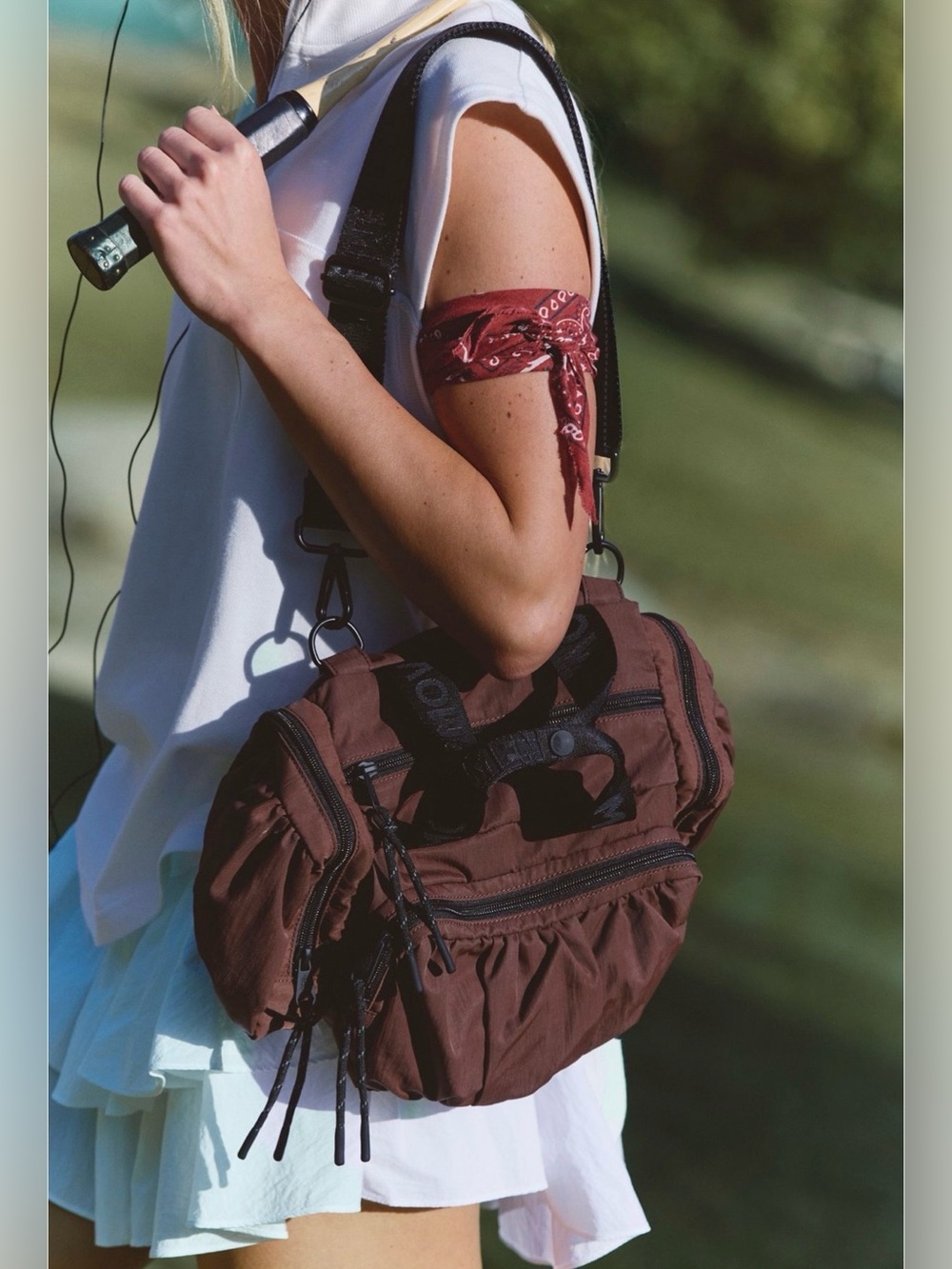 Free people never still convertible sling bag